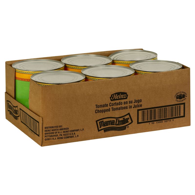 SALSA BASE CHOPPED TOMATO MAMA LINDA