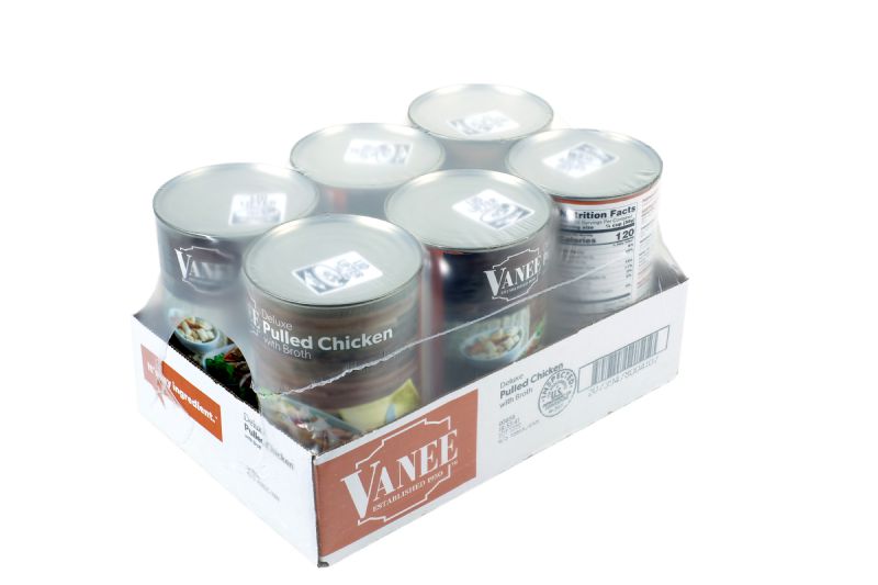 CHICKEN PULLED DELUXE CANNED