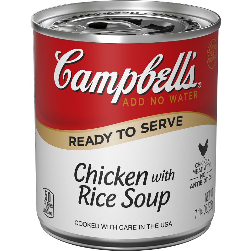 SOUP CHICKEN AND RICE EZ OPEN CAN