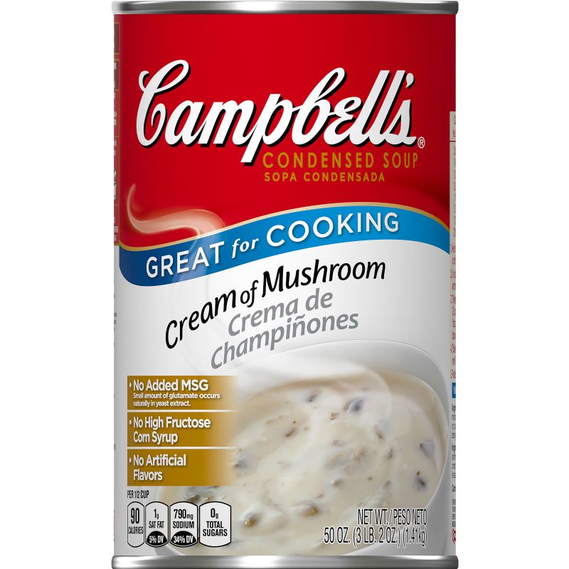 SOUP CREAM OF MUSHROOM CAN