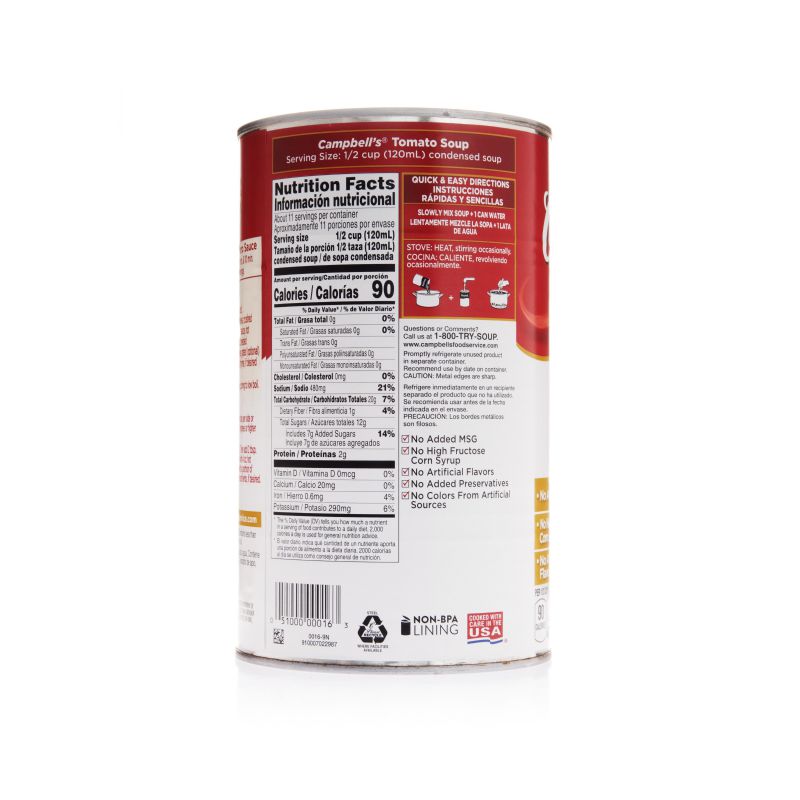 SOUP TOMATO CANNED
