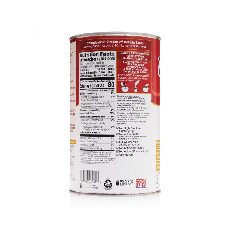 SOUP CREAM OF POTATO CAN