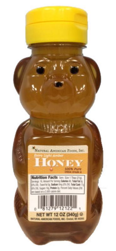 HONEY BEAR 12 OZ