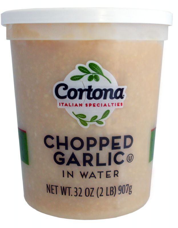 GARLIC CHOPPED IN WATER