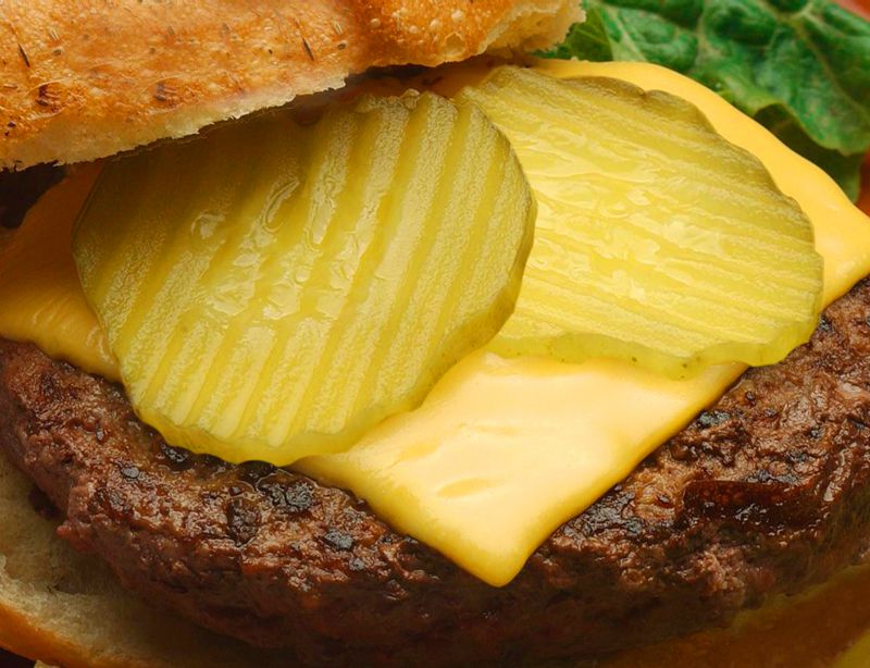 PICKLE DILL HAMBURGER WAFFLE 1/8 INCH