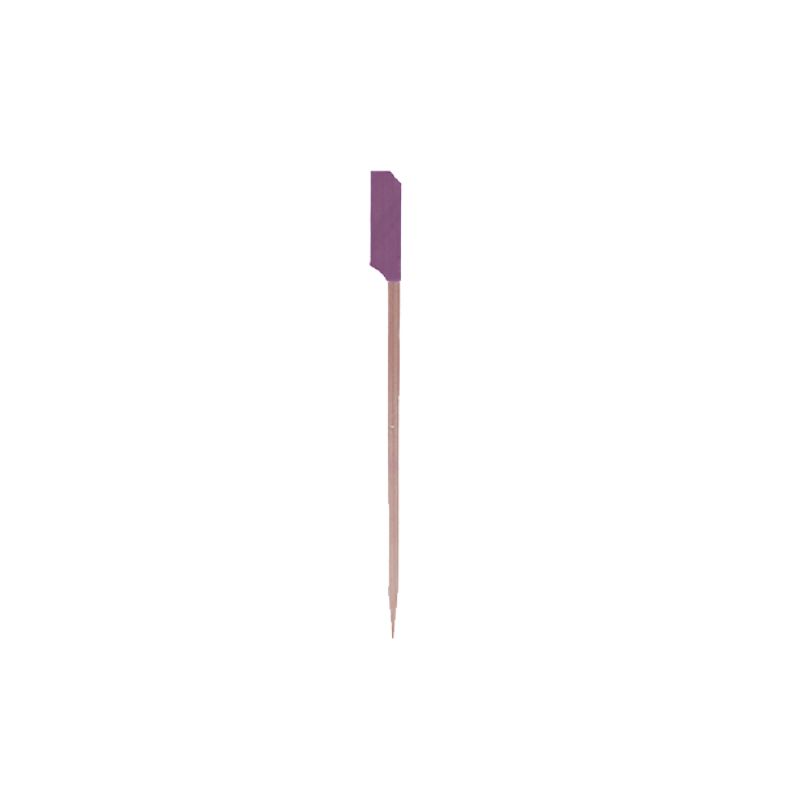 PICK BAMBOO PADDLE PURPLE 4.5" 