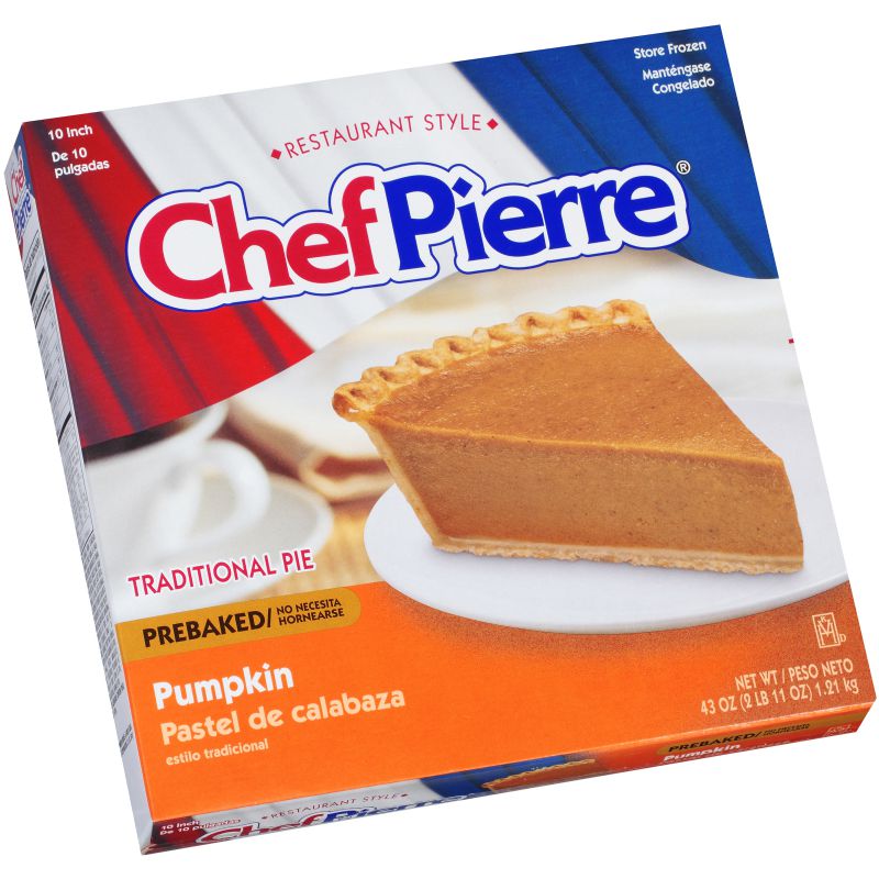 PIE PUMPKIN PREBAKED 10 INCH