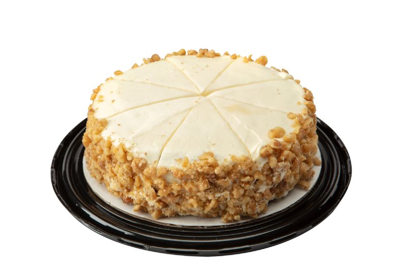 CAKE CARROT 8" 2 LAYER 8 SLICE