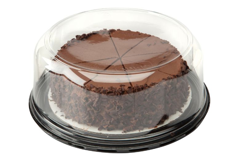 CAKE CHOCOLATE ICED 8" 2 LYR 8 SLICE-S/O