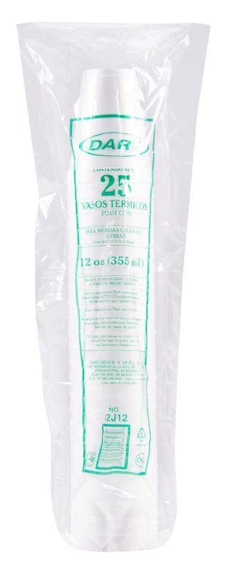 CUP FOAM 12 OZ 12J12