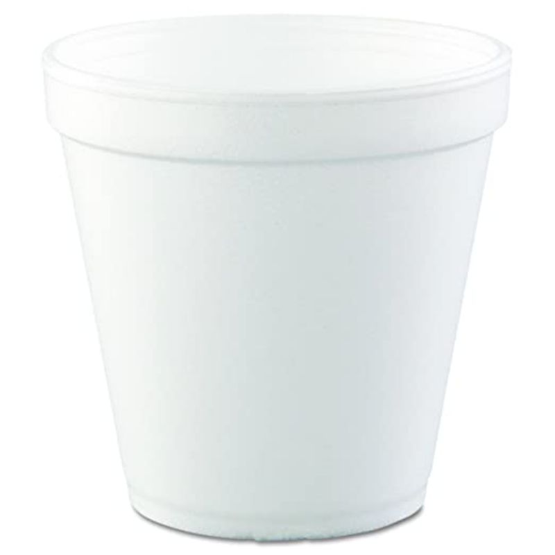 CONTAINER FOAM SQUAT 16 OZ