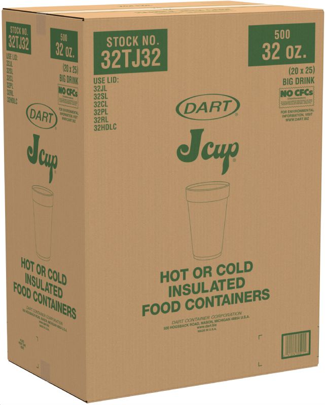 CUP FOAM 32 OZ 32TJ32