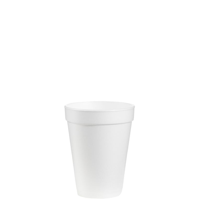BOWL FOAM WHITE 8 OZ