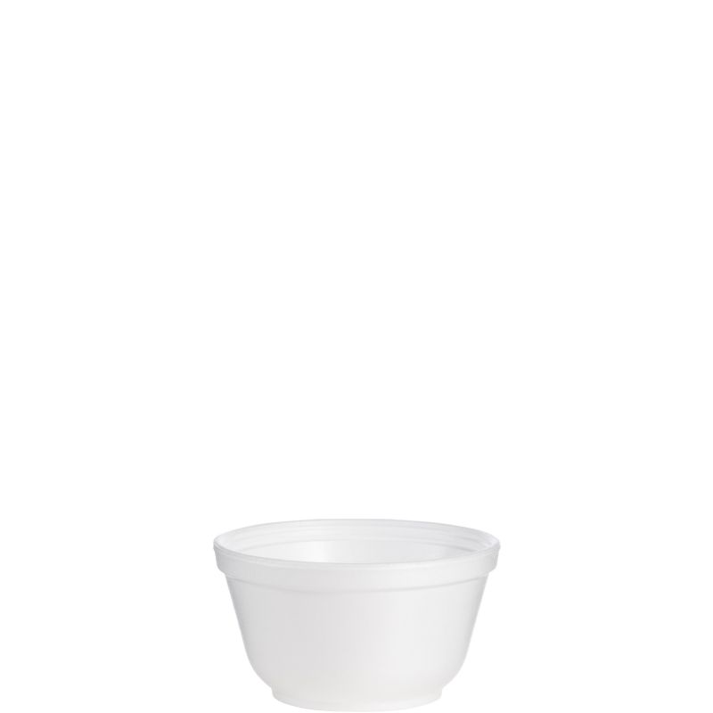 BOWL FOAM WHITE 10 OZ