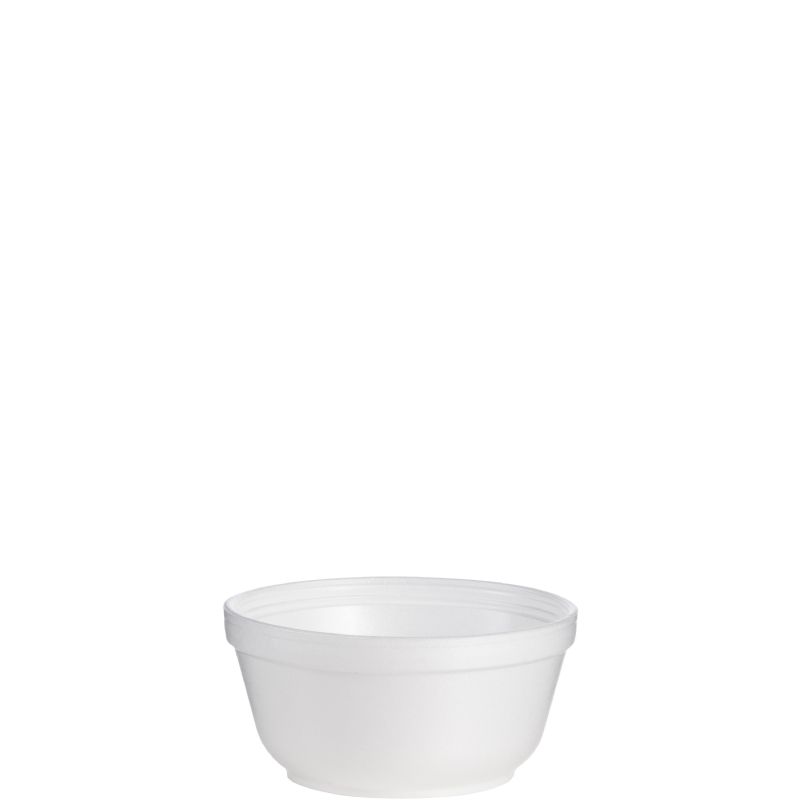 BOWL FOAM WHITE 12 OZ