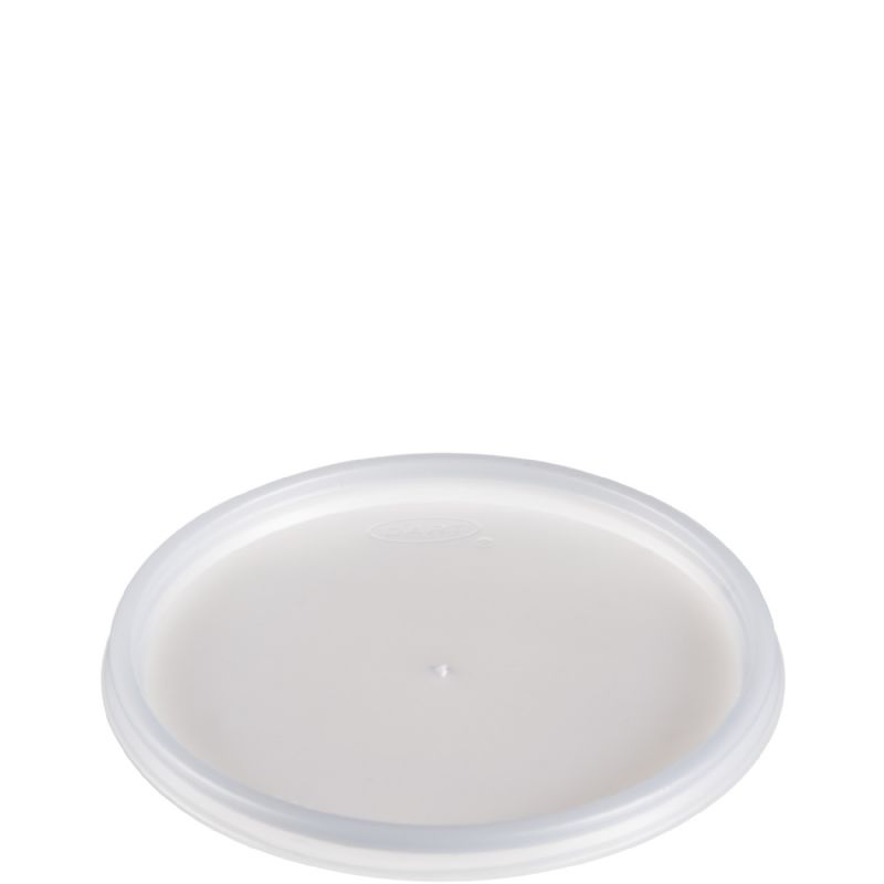 LID PLASTIC TRANSLUCENT VENTED 20JL