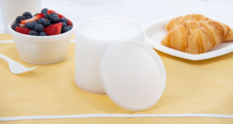 LID PLASTIC TRANSLUCENT VENTED 20JL