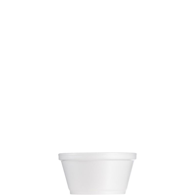 CONTAINER FOAM SQUAT 8OZ