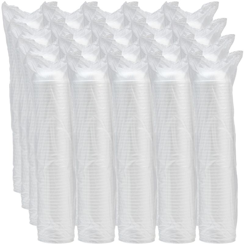 BOWL FOAM WHITE SQUAT 6 OZ