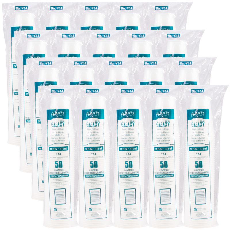 CUP PLASTIC TRANSLUCENT 12 OZ