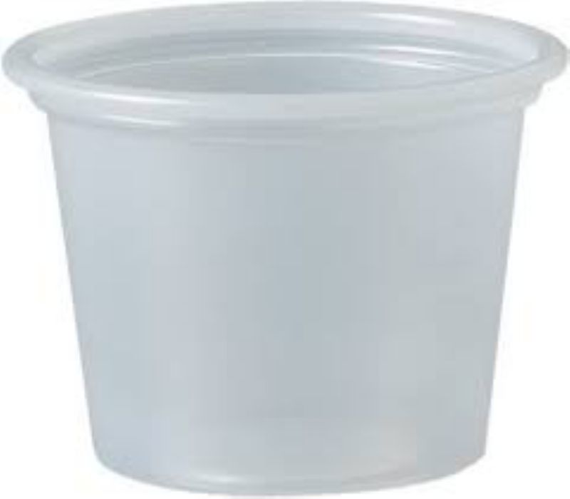 CUP SOUFFLE PLASTIC  1 OZ