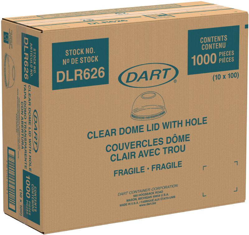 LID DOME W/ HOLE DLR626