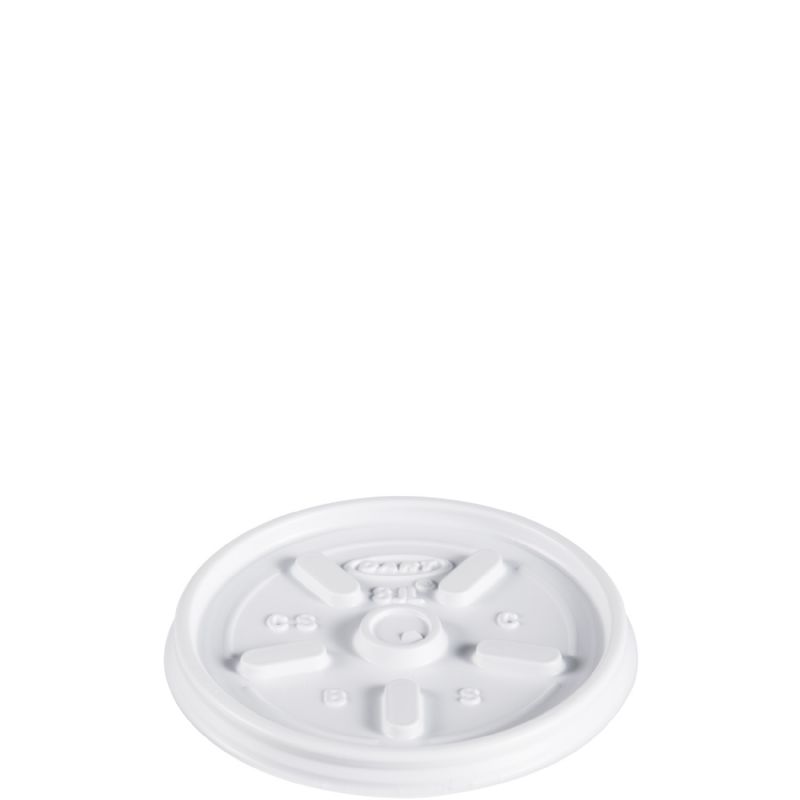 LID PLASTIC WHITE VENTED DART 8JL-