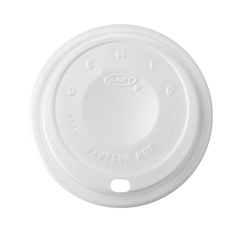 LID WHITE CAPPUCCINO GOURMET 16OZ