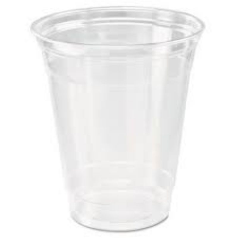 CUP CLEAR SQUAT 12 OZ