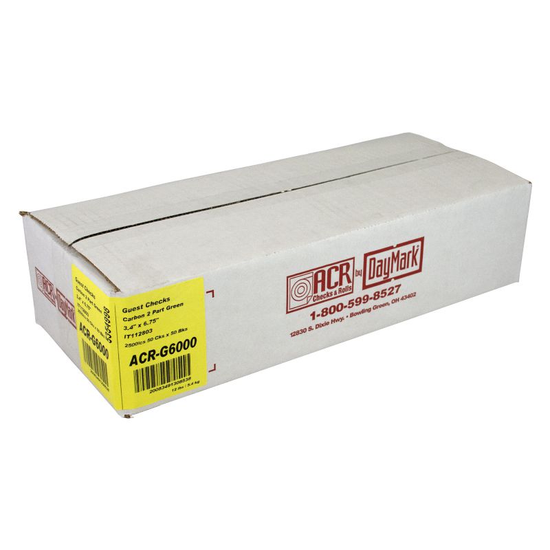 GUEST CHECK DUPLICATE CARBON