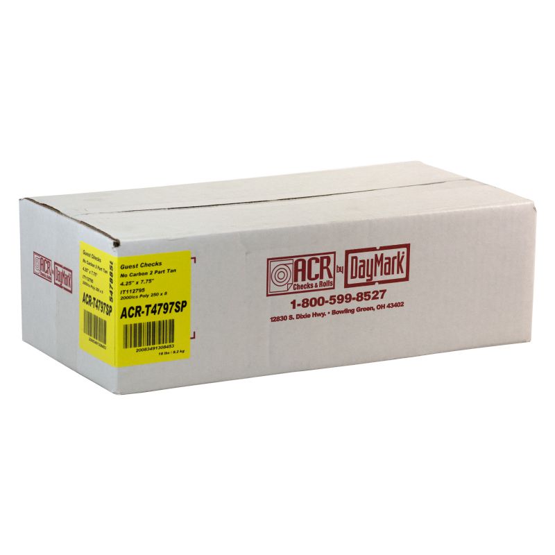 GUEST CHECK DUPLICATE NO CARBON