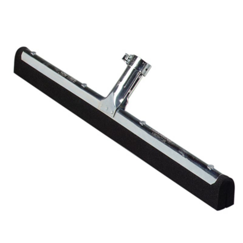 SQUEEGEE FLOOR DOUBLE FOAM BLACK 18"