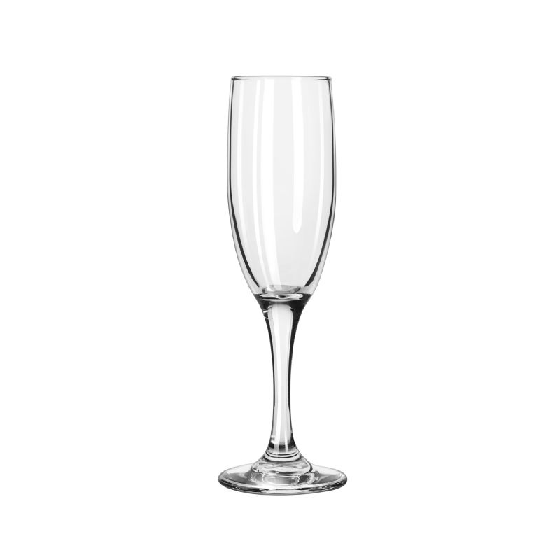 GLASS FLUTE CHAMPAGNE EMBASSY 6 OZ