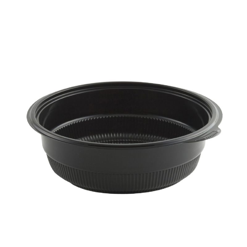 BOWL BLACK MICROWAVABLE 48 OZ