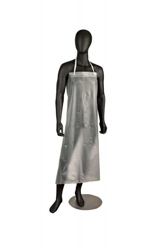 APRON VINYL DISHWASH CLEAR 36"X45"