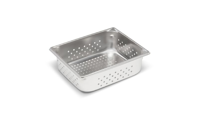 PAN STEAM S/S PERF 1/2 SZ 4" DEEP