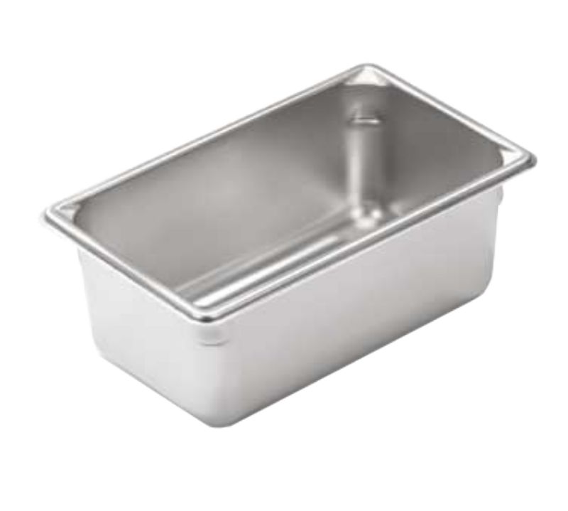 PAN STEAM TABLE S/S 1/9 SZ 4" DEEP 