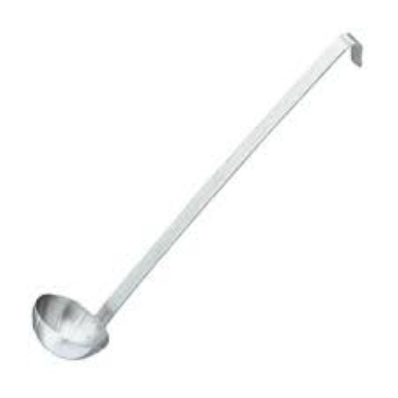 LADLE 2 OZ S/S HOOK HANDLE 10-1/2"L 