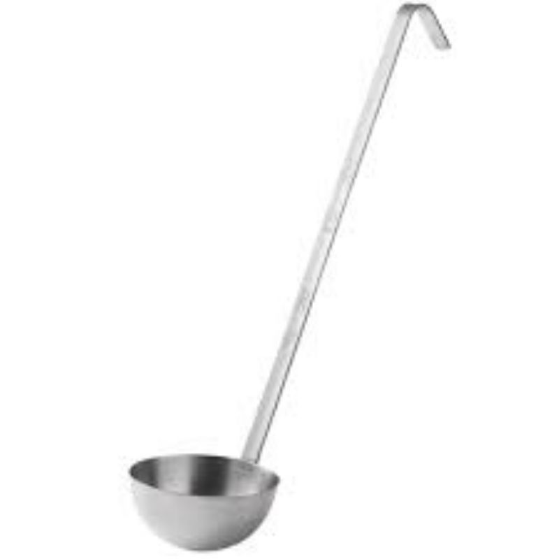LADLE 6 OZ S/S HOOK HANDLE 