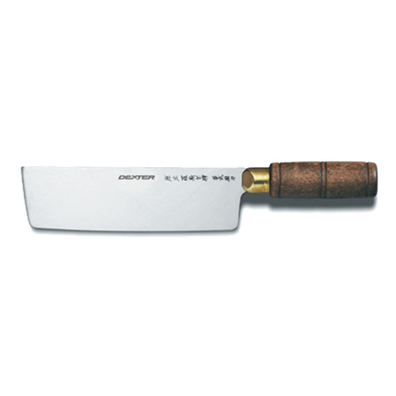 CLEAVER CHINESE WOOD HANDLE 7"