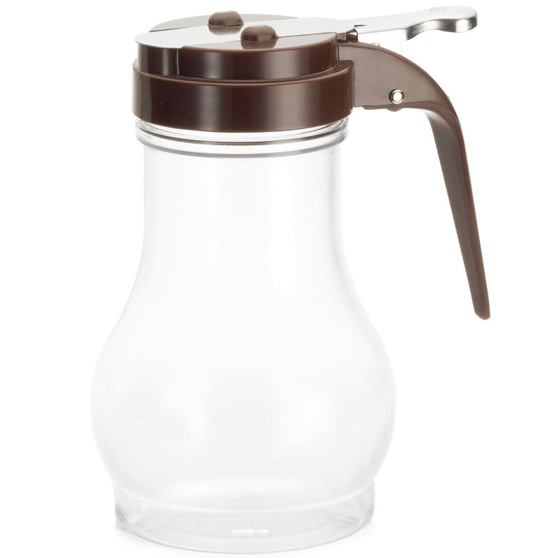 DISPENSER SYRUP BROWN TOP 10 OZ