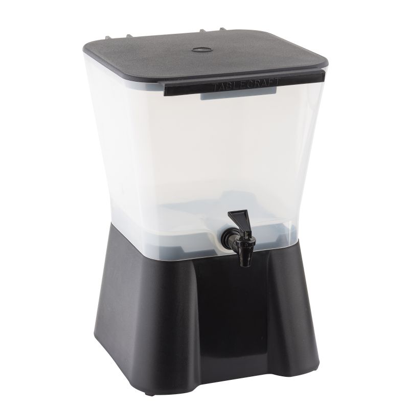 DISPENSER BEVERAGE BLACK 3 GAL 