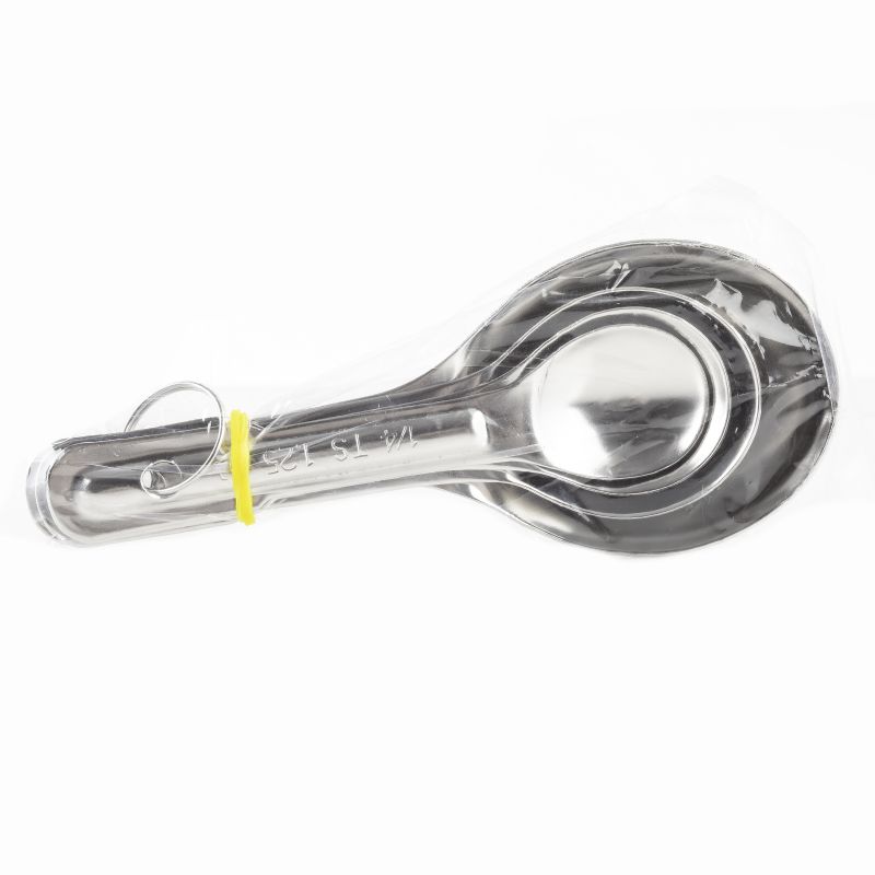 MEASURING SPOON SET STAINLESS 4 PC