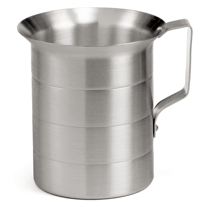 MEASURE CUP ALUMINUM 4 QT 