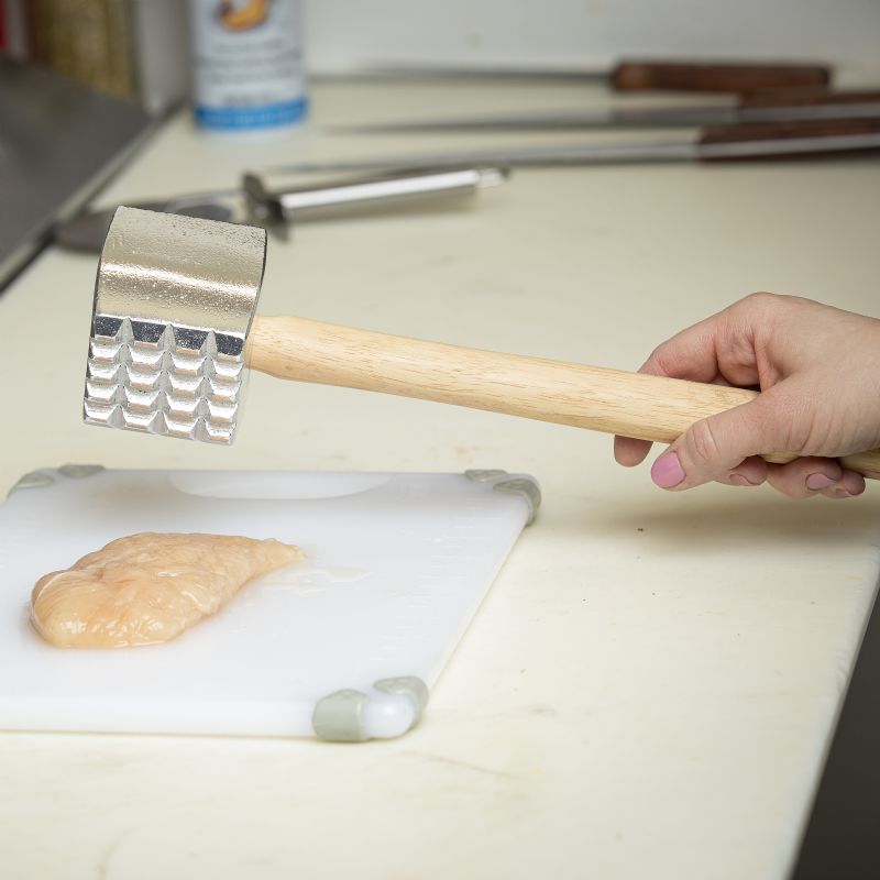 TENDERIZER MEAT ALUMINUM WOOD
