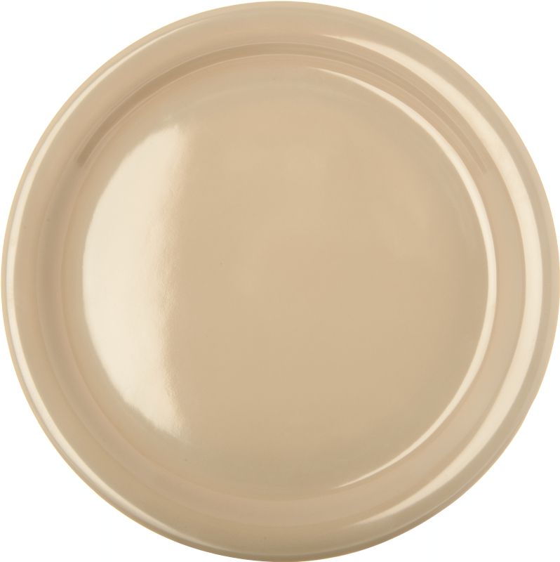 PLATE MELAMINE NR TAN 9" -JIT
