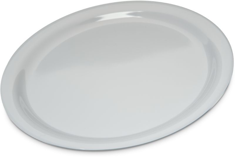 PLATE MELAMINE WHITE 9" 
