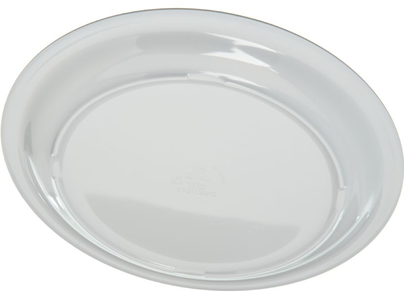 PLATE MELAMINE WHITE 9" 
