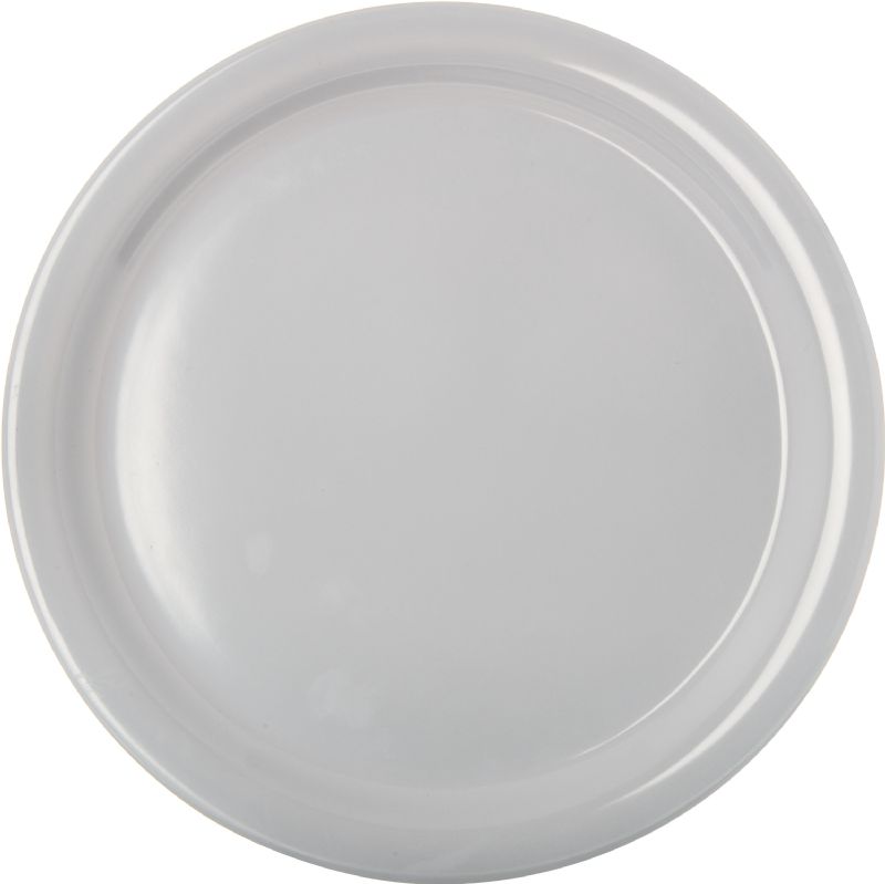 PLATE MELAMINE WHITE 9" 