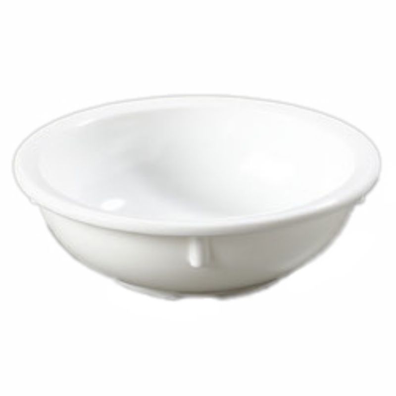 BOWL NAPPIE MELAMINE WHITE 10 OZ -JIT
